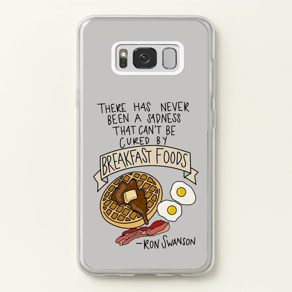 Breakfast Foods - Parks - Parks and Recreation Phone Case for Galaxy S8