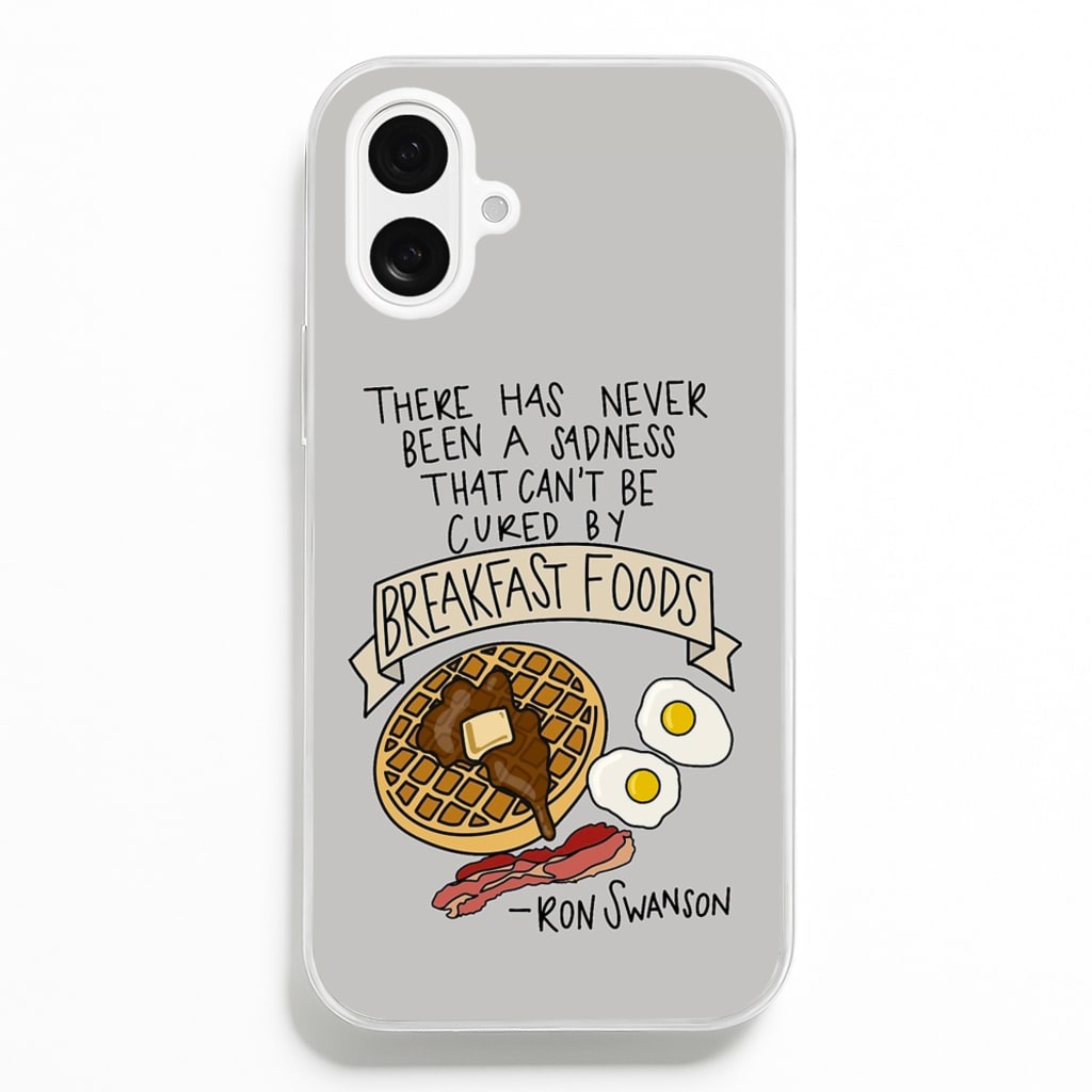 Breakfast Foods - Parks - Parks and Recreation Phone Case for iPhone 16 Plus