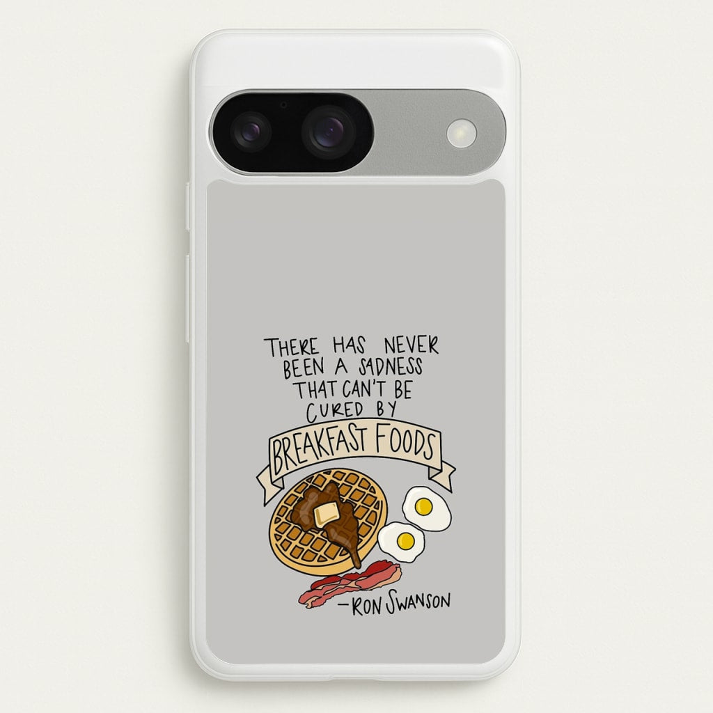 Breakfast Foods - Parks - Parks and Recreation Phone Case for Google Pixel 9 / 9 Pro