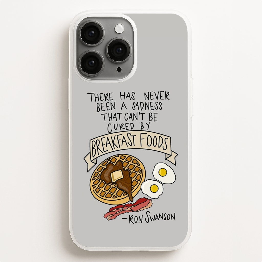 Breakfast Foods - Parks - Parks and Recreation Phone Case for iPhone 11 Pro Max