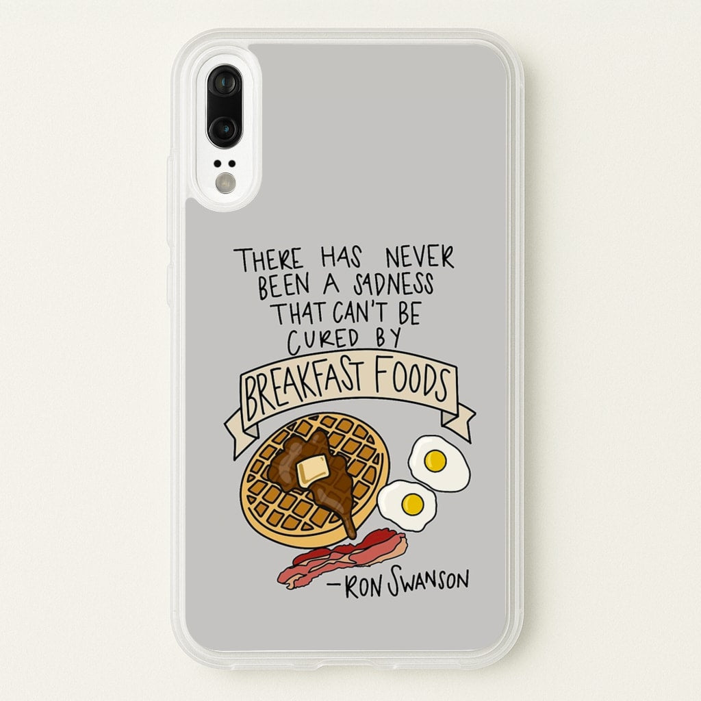 Breakfast Foods - Parks - Parks and Recreation Phone Case for Huawei P20
