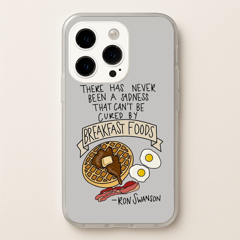 Breakfast Foods - Parks - Parks and Recreation Phone Case for iPhone 14 Pro