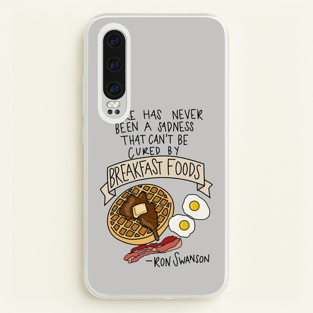 Breakfast Foods - Parks - Parks and Recreation Phone Case for Huawei P30