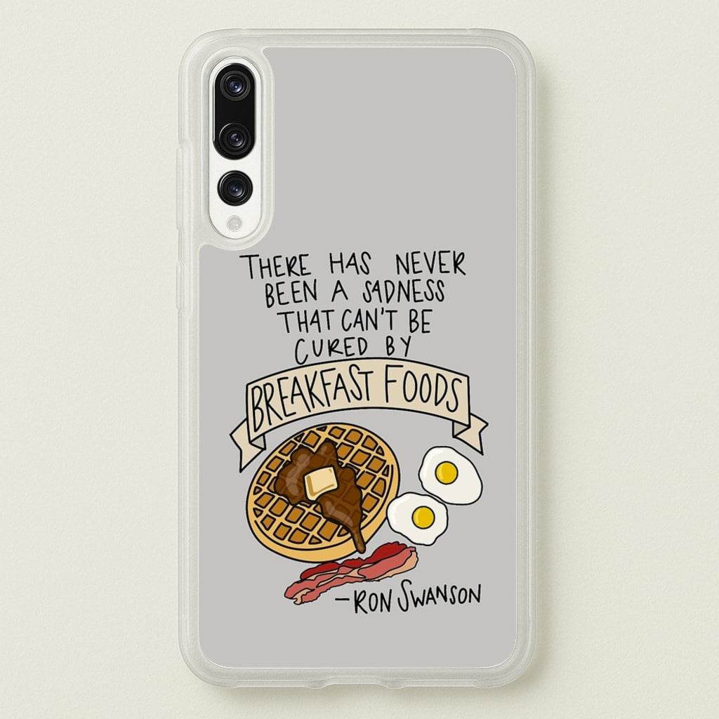 Breakfast Foods - Parks - Parks and Recreation Phone Case for Huawei P20 Pro