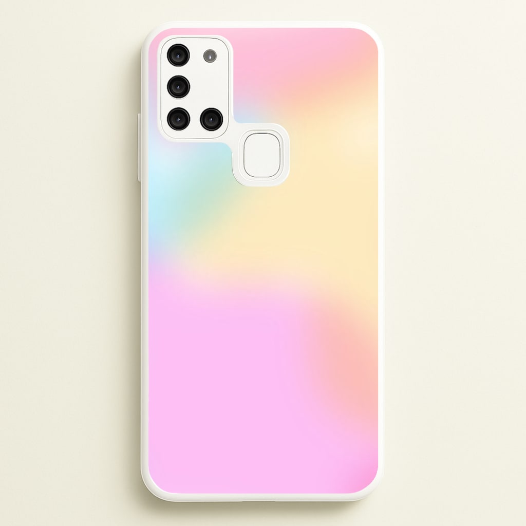 Pastel Clouds Pattern - Phone Case for Galaxy A21s