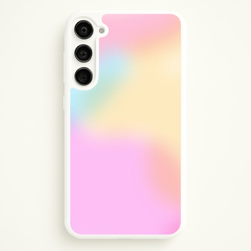 Pastel Clouds Pattern - Phone Case for Galaxy S23