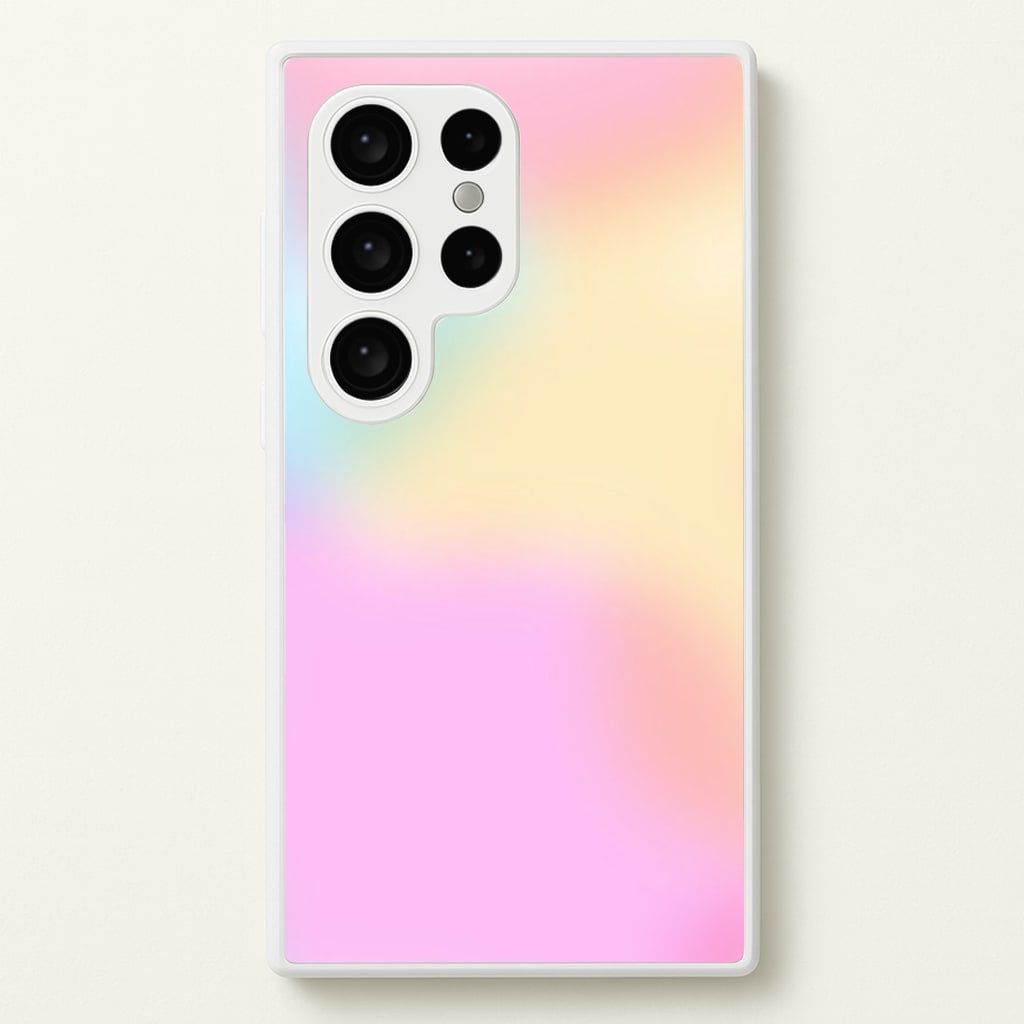 Pastel Clouds Pattern - Phone Case for Galaxy S24 Ultra