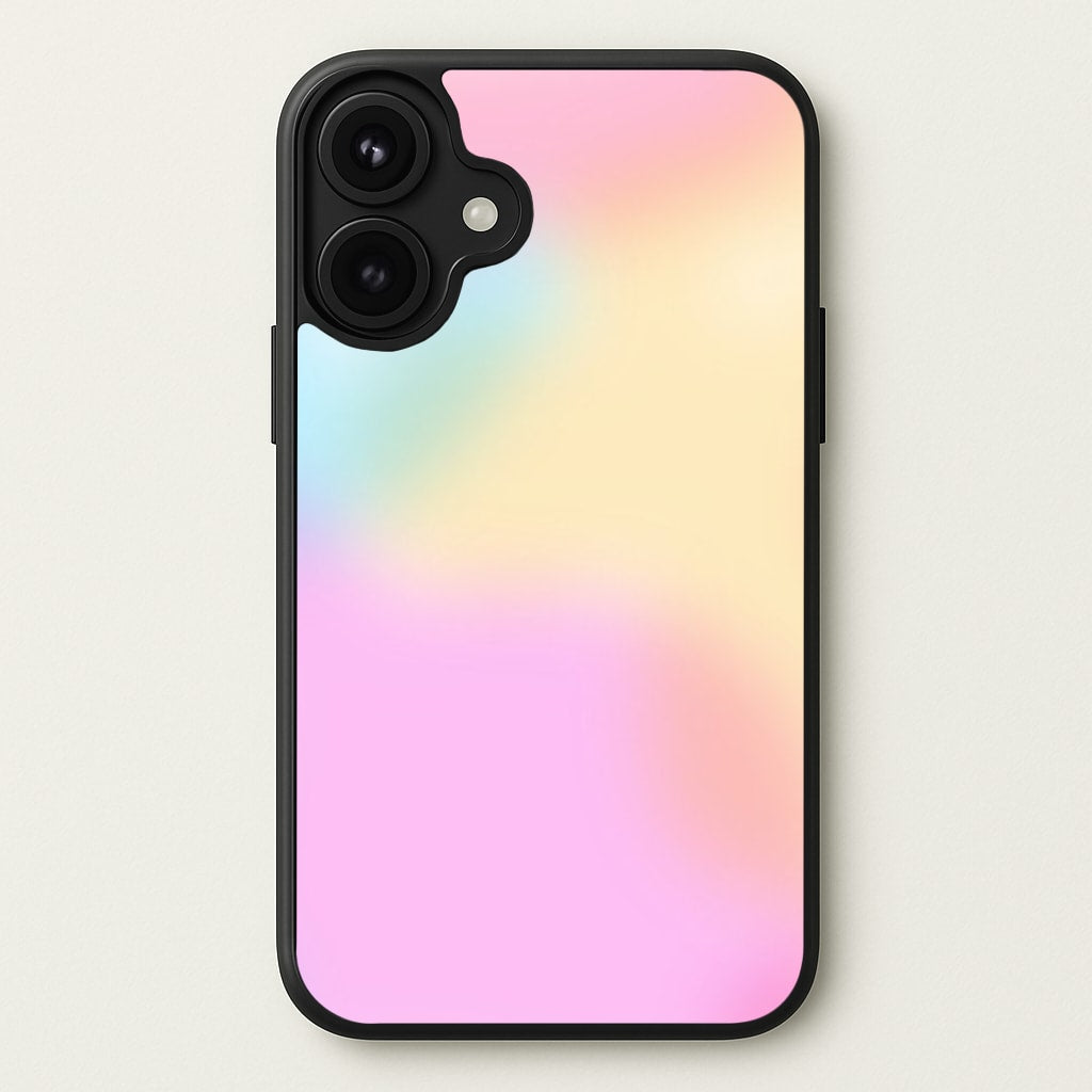 Pastel Clouds Pattern Phone Case for iPhone 17