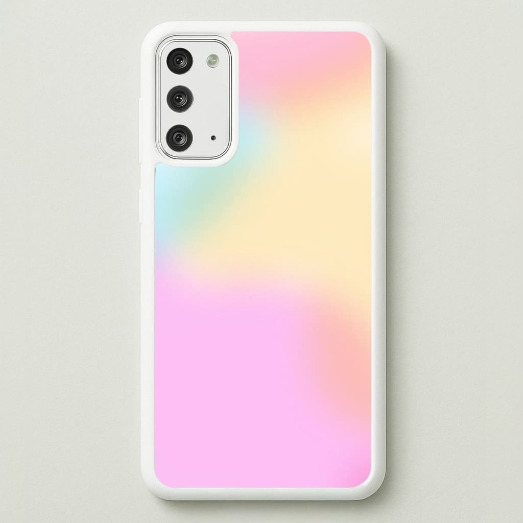Pastel Clouds Pattern - Phone Case for Galaxy Note 20