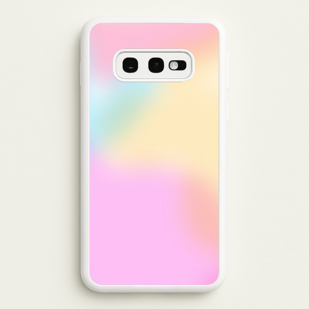 Pastel Clouds Pattern - Phone Case for Galaxy S10e