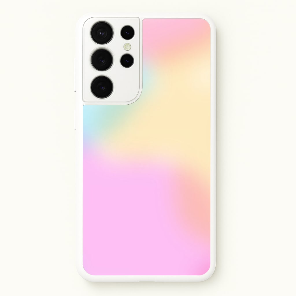 Pastel Clouds Pattern - Phone Case for Galaxy S21 Ultra