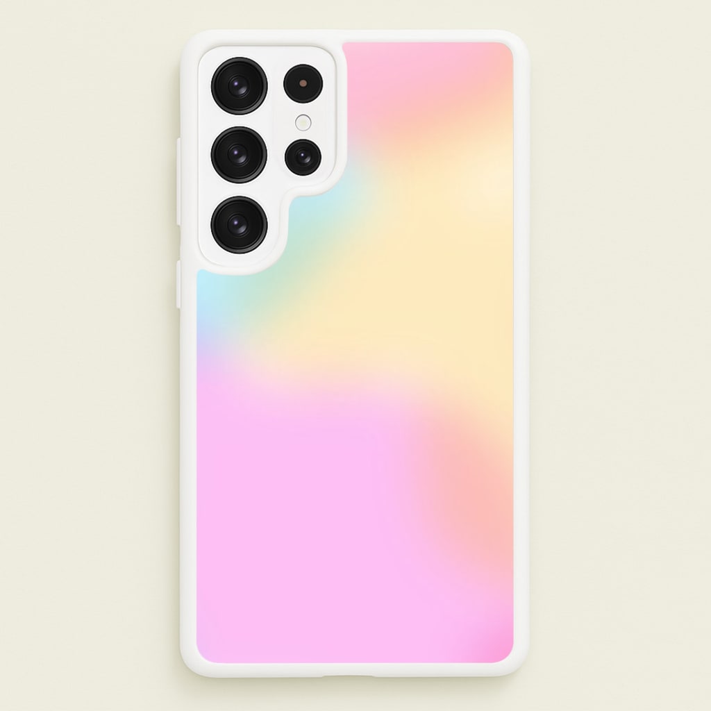 Pastel Clouds Pattern - Phone Case for Galaxy S22 Ultra