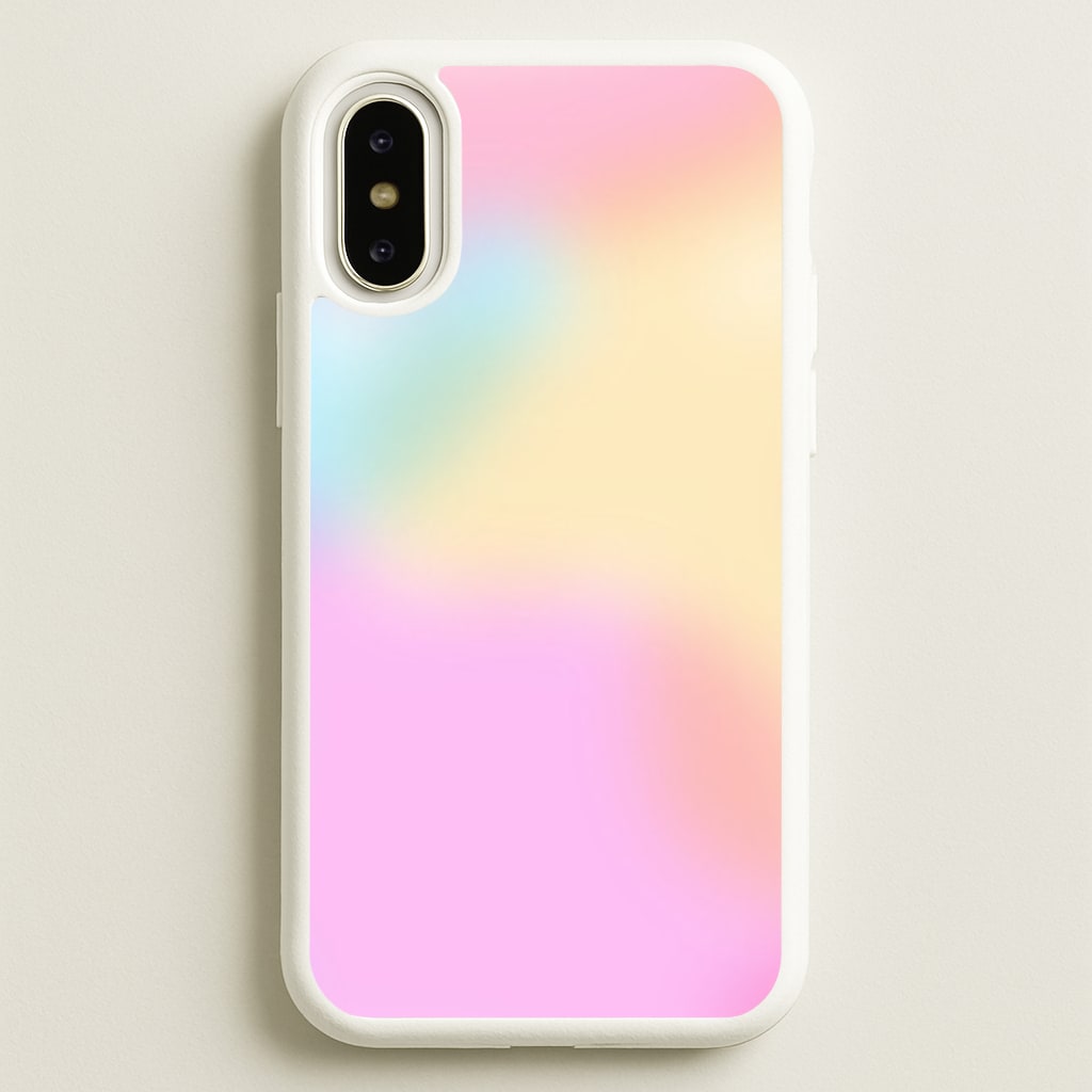 Pastel Clouds Pattern - Phone Case for iPhone X / XS