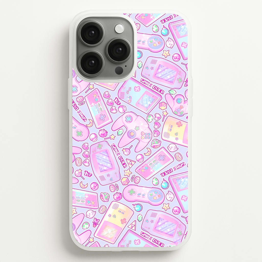 Power Up, Gaming Pattern - Phone Case for iPhone 13 Pro Max