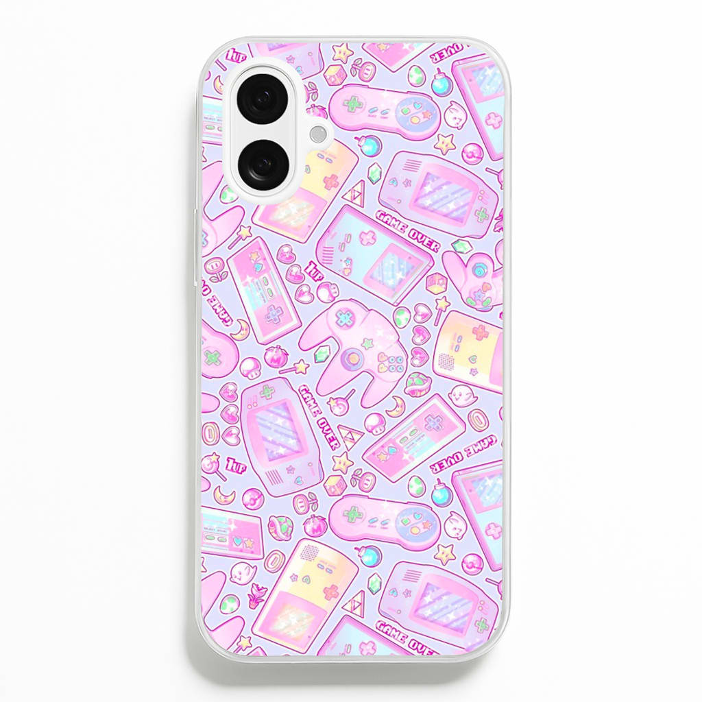 Power Up, Gaming Pattern Phone Case