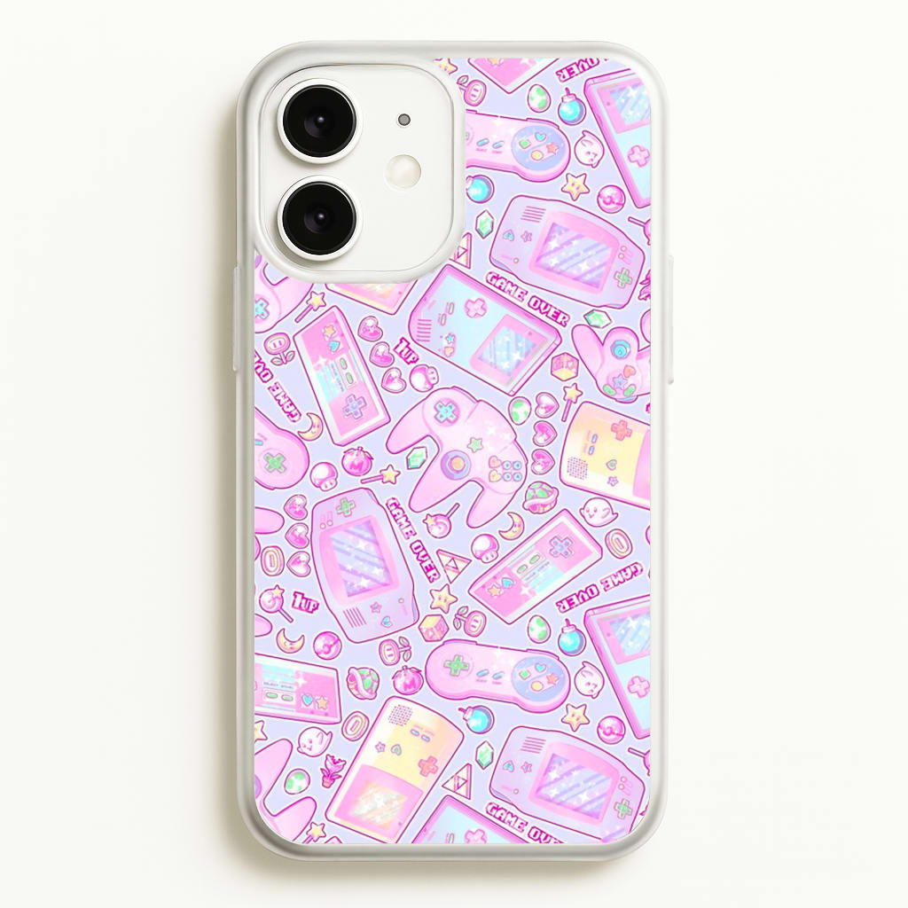 Power Up, Gaming Pattern - Phone Case for iPhone 11