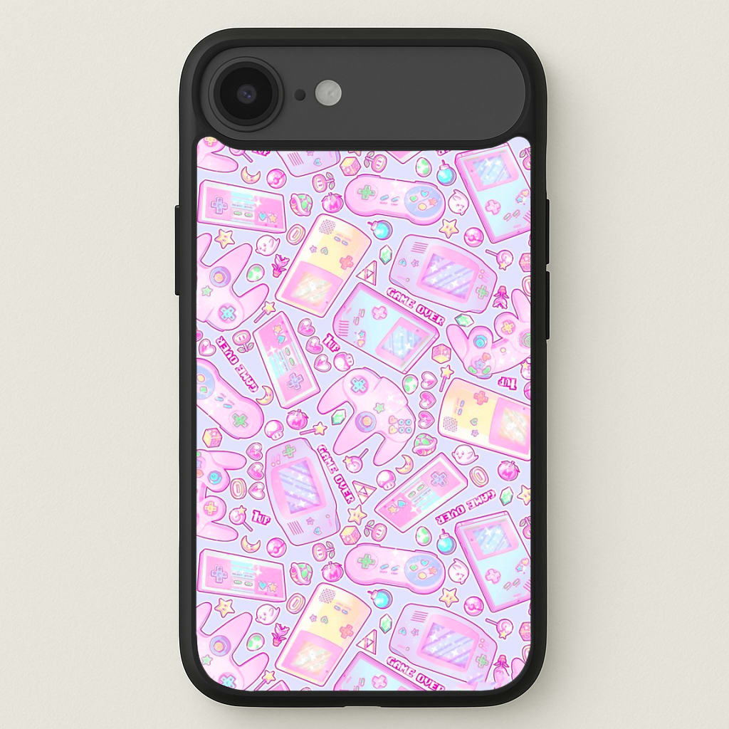 Power Up, Gaming Pattern Phone Case for iPhone 17 Air