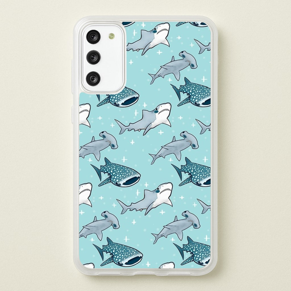 Shark Pattern - Phone Case for Galaxy A41