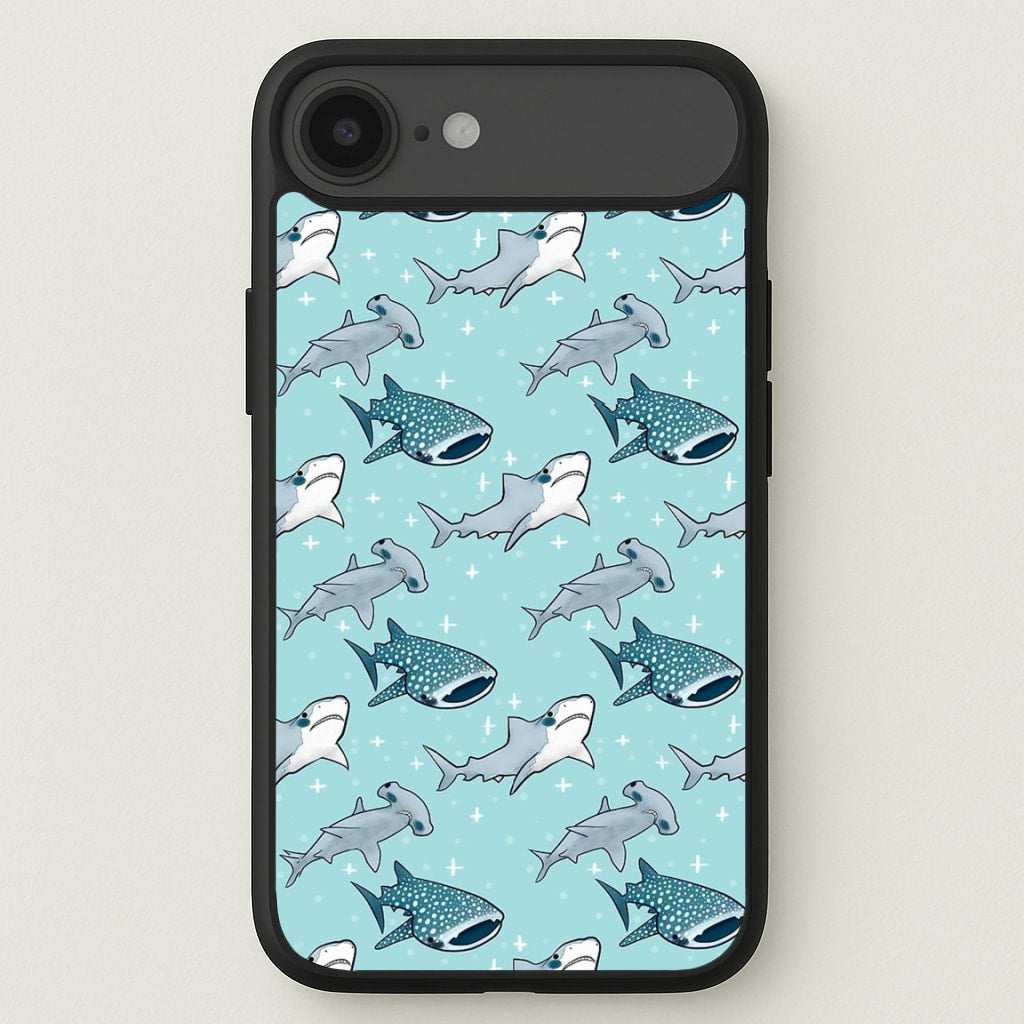 Shark Pattern Phone Case for iPhone 17 Air