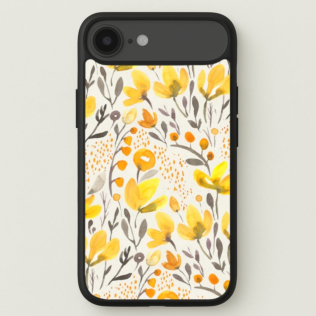 Yellow Field Floral Phone Case for iPhone 17 Air
