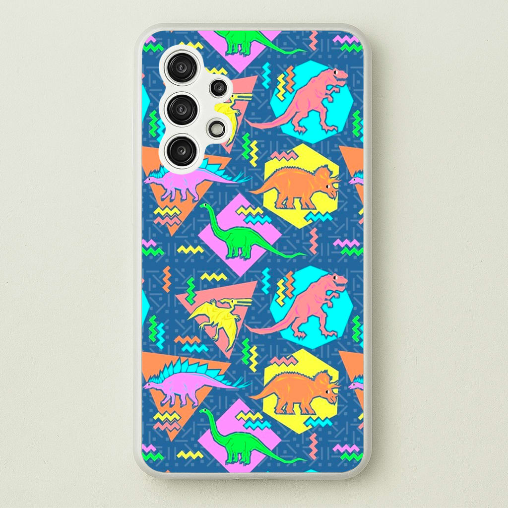 Nineties Dinosaurs Pattern - Phone Case for Galaxy A13