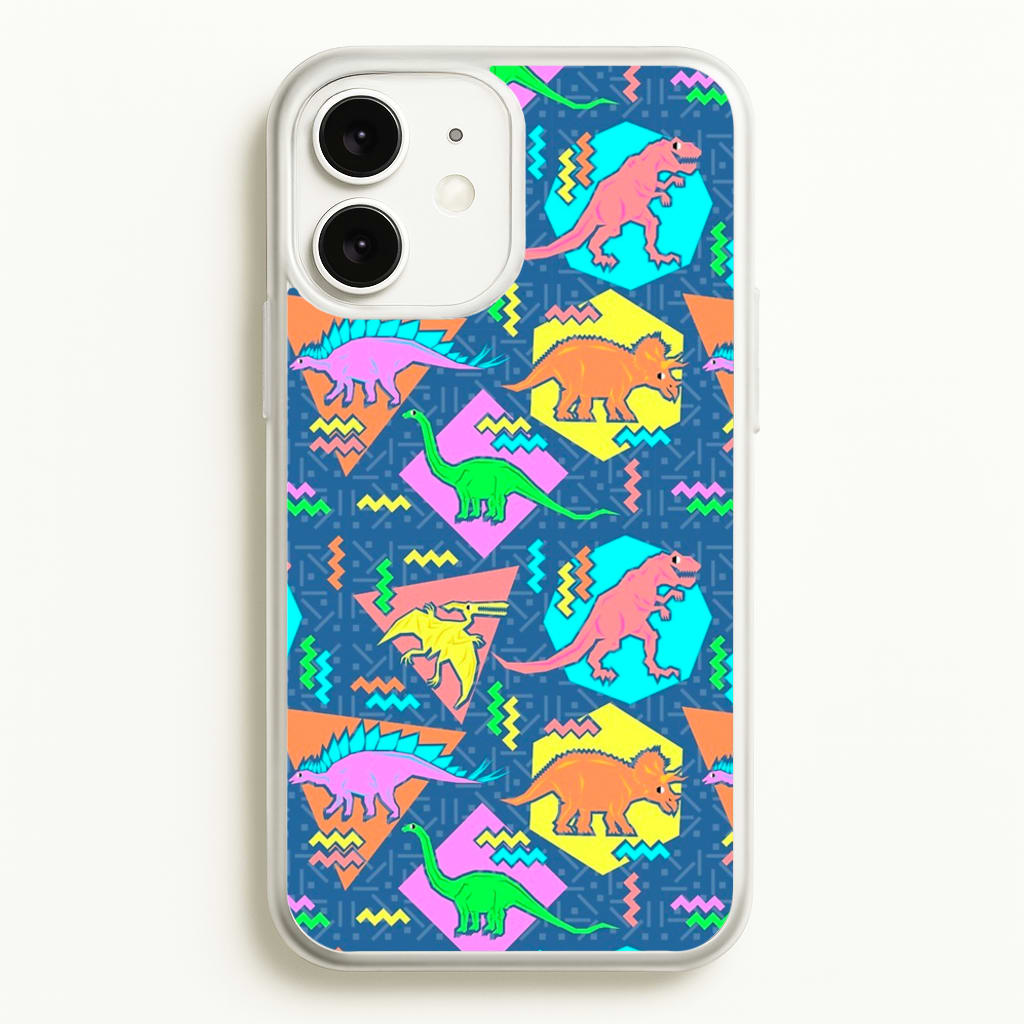 Nineties Dinosaurs Pattern - Phone Case for iPhone 11