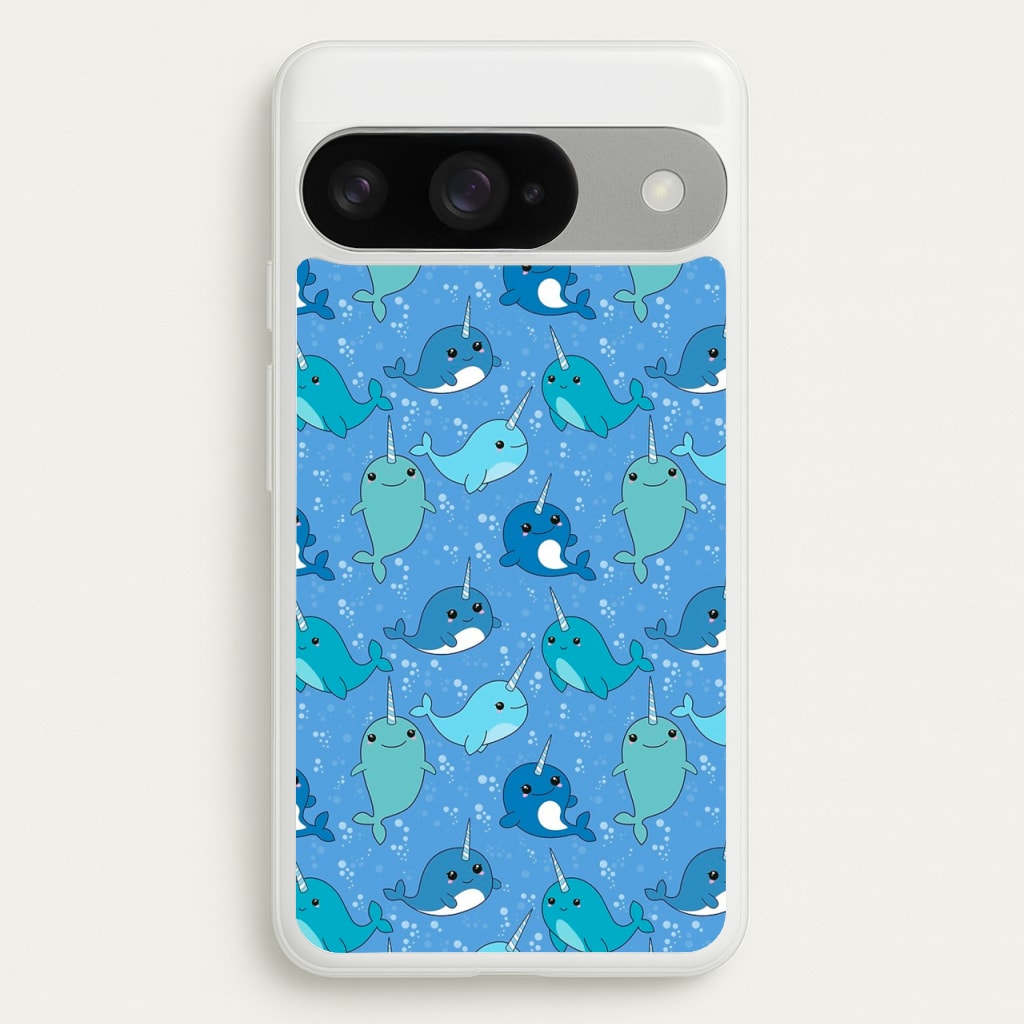 Narwhal Pattern Phone Case for Google Pixel 10 / 10 Pro