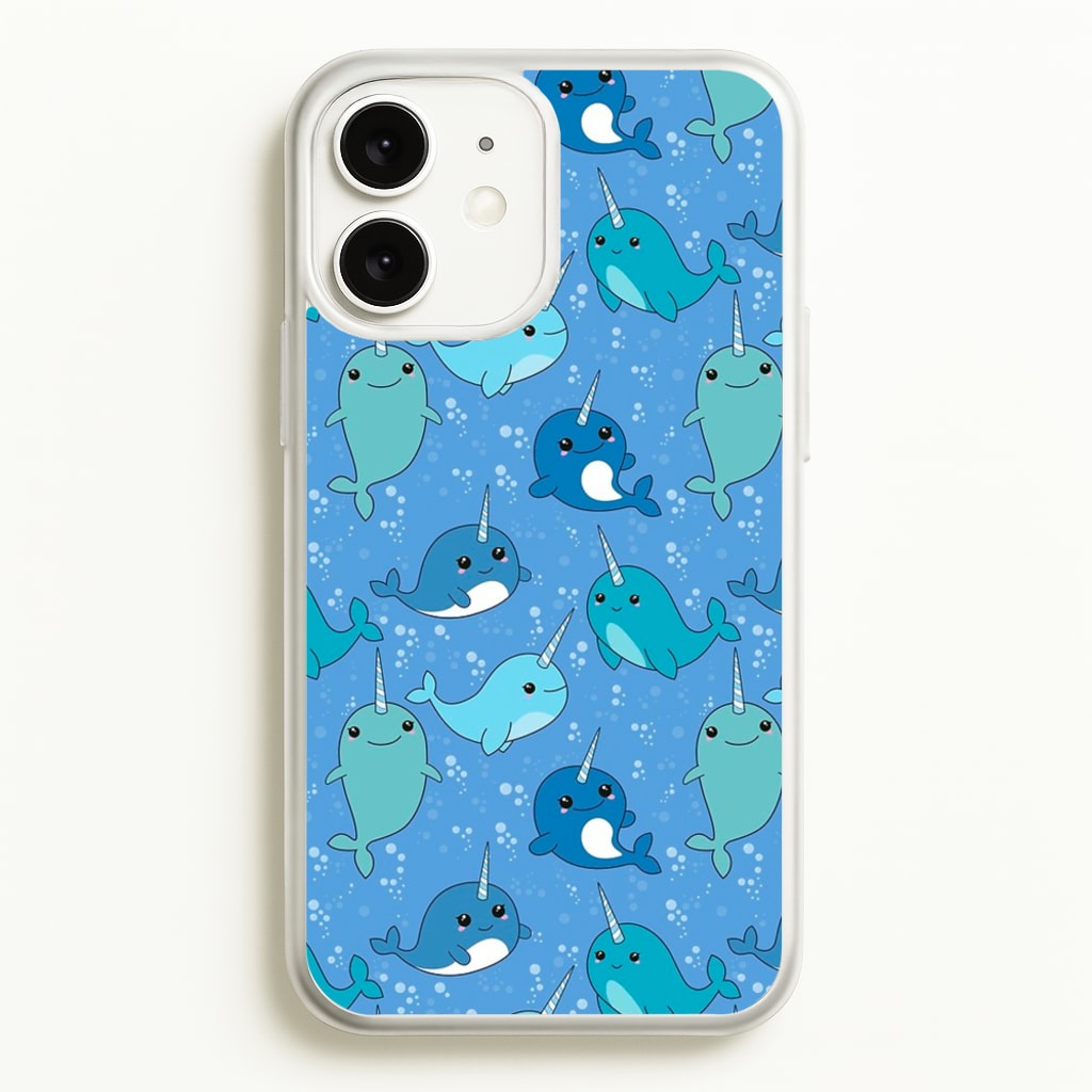 Narwhal Pattern - Phone Case for iPhone 11