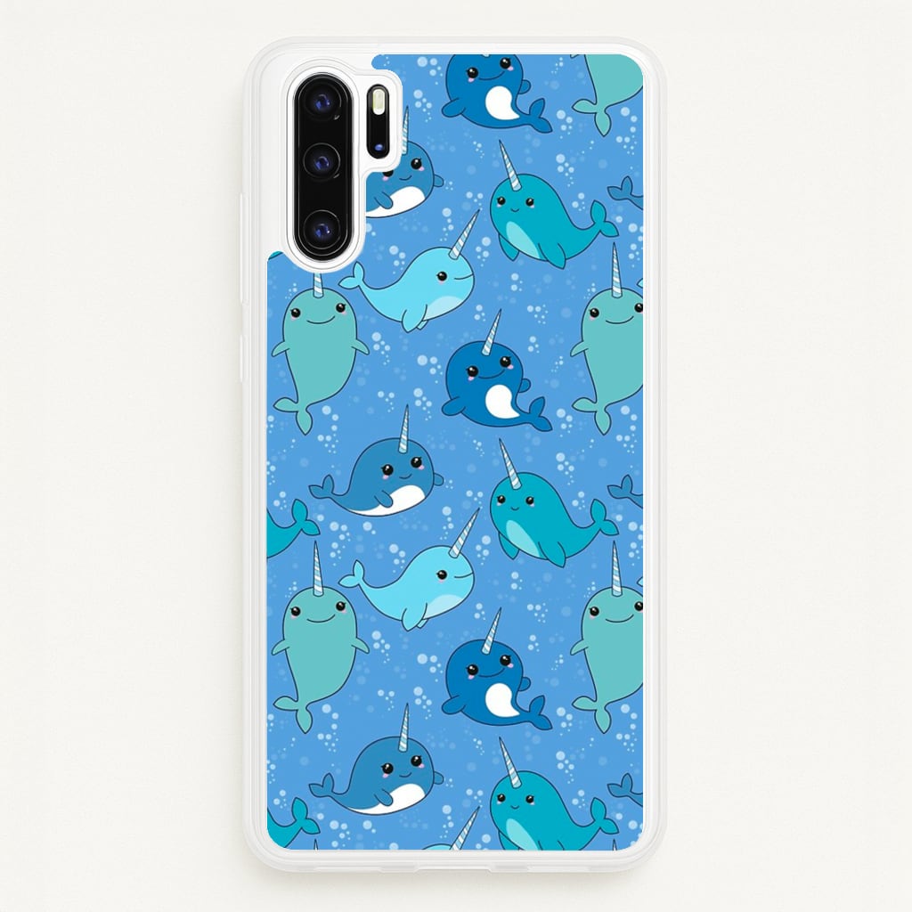 Narwhal Pattern - Phone Case for Huawei P30 Pro