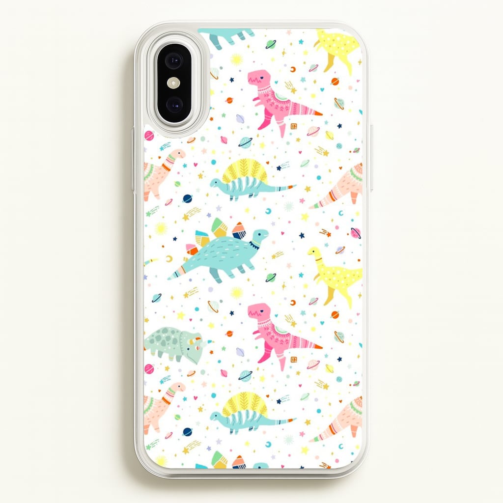 Dinosaur Pattern - Phone Case for iPhone XS Max