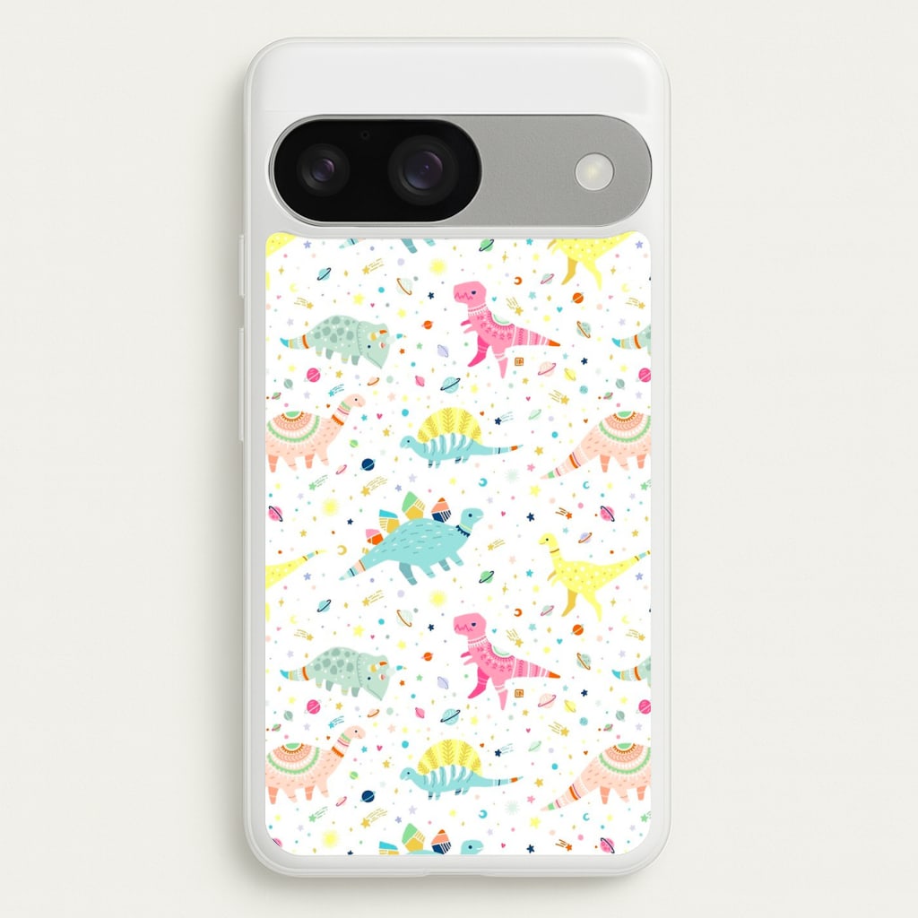 Dinosaur Pattern - Phone Case for Google Pixel 9 / 9 Pro