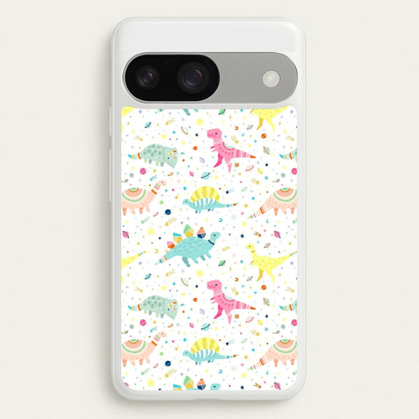 Dinosaur Pattern - Phone Case for Google Pixel 9 / 9 Pro