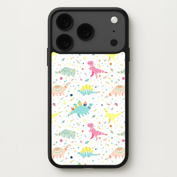 Dinosaur Pattern Phone Case for iPhone 17 Pro