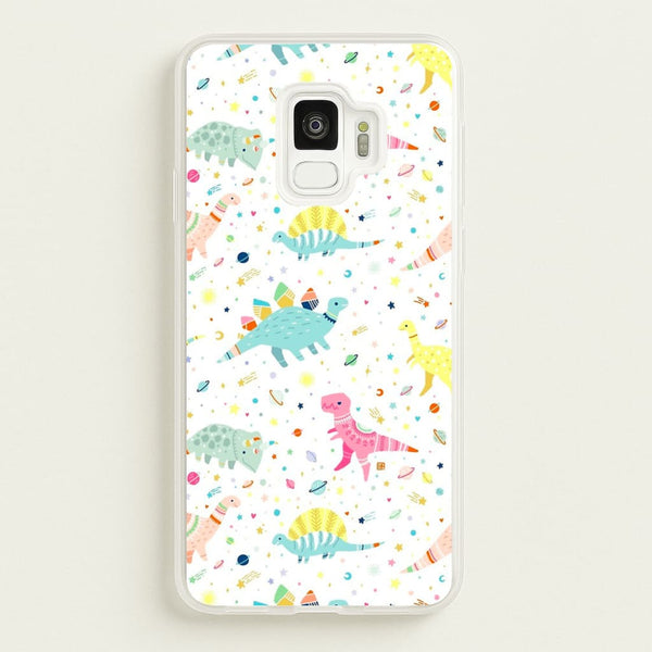 Dinosaur Pattern - Phone Case for Galaxy S9