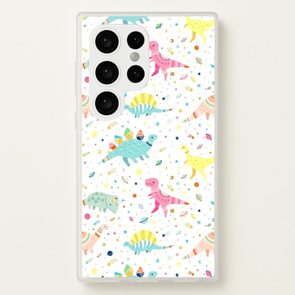 Dinosaur Pattern - Phone Case for Galaxy S24 Ultra