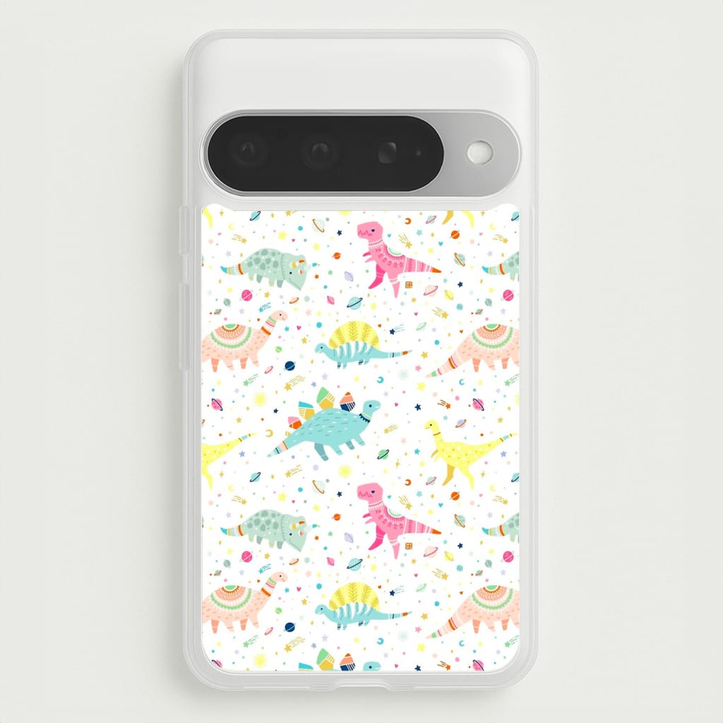 Dinosaur Pattern Phone Case for Google Pixel 10 Pro XL