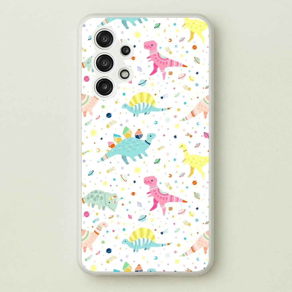 Dinosaur Pattern - Phone Case for Galaxy A13
