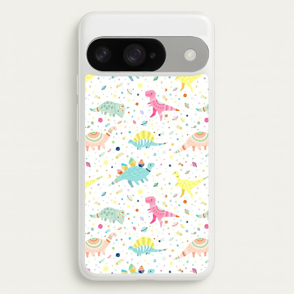 Dinosaur Pattern Phone Case for Google Pixel 10 / 10 Pro