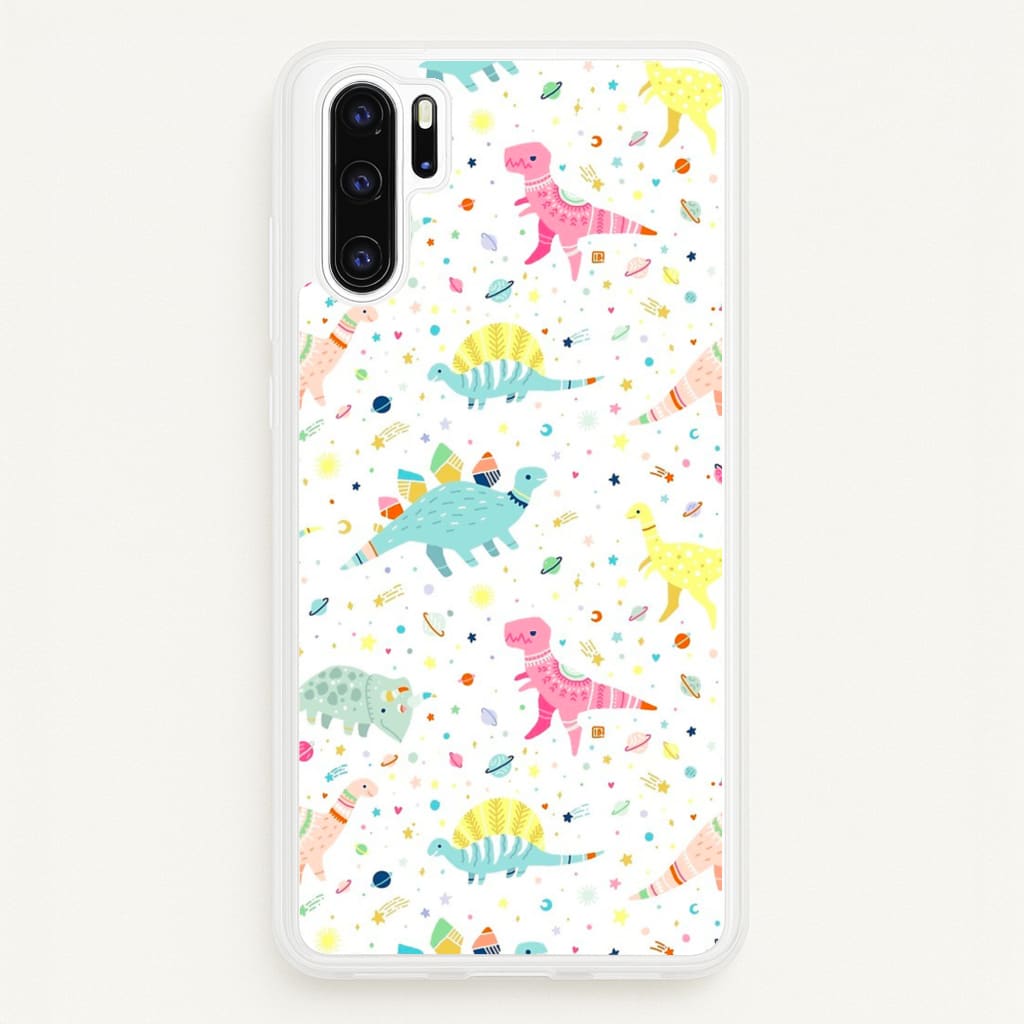 Dinosaur Pattern - Phone Case for Huawei P30 Pro