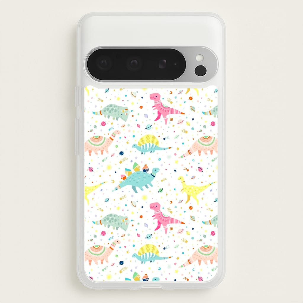 Dinosaur Pattern - Phone Case for Google Pixel 9 Pro XL
