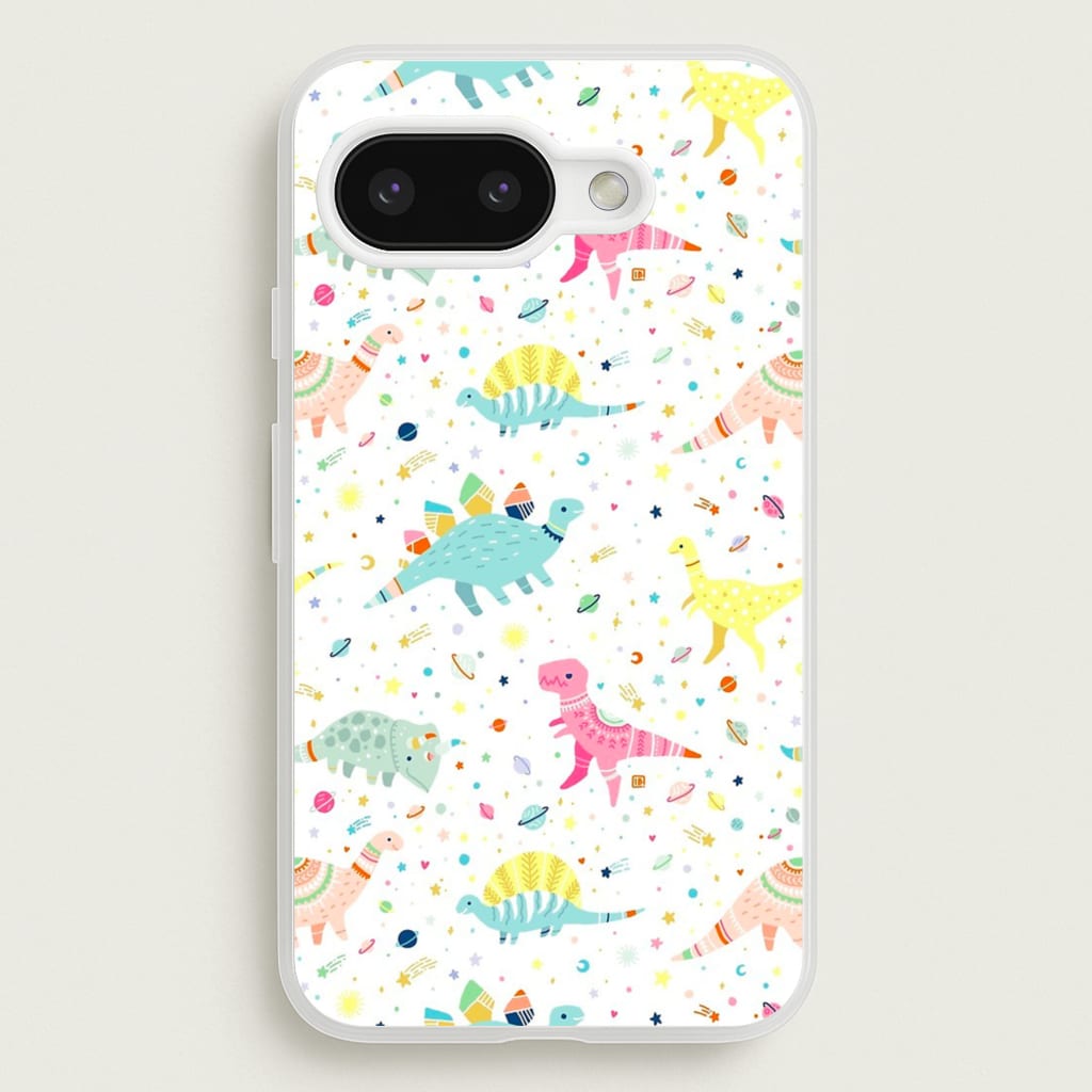 Dinosaur Pattern - Phone Case for Google Pixel 9a