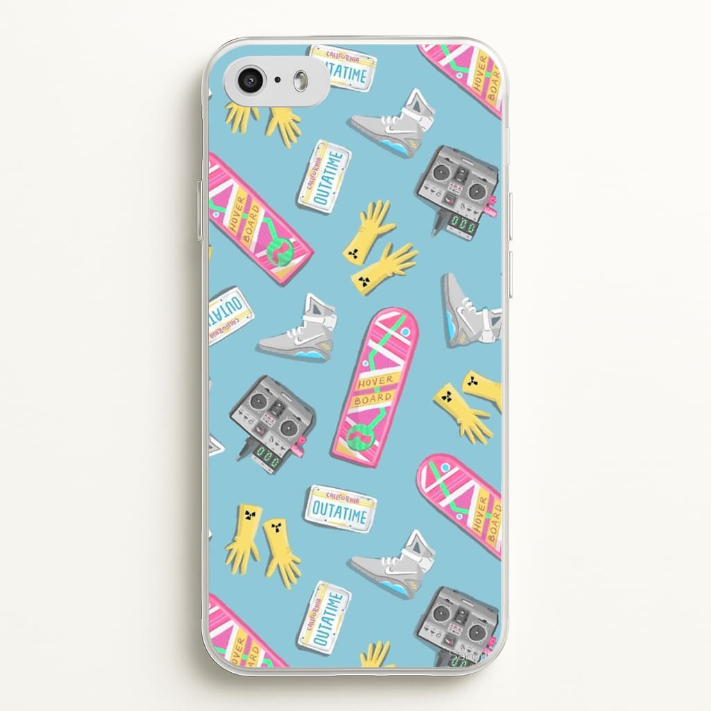 BTTF Pattern - Phone Case for iPhone 5 / 5s / SE 2016