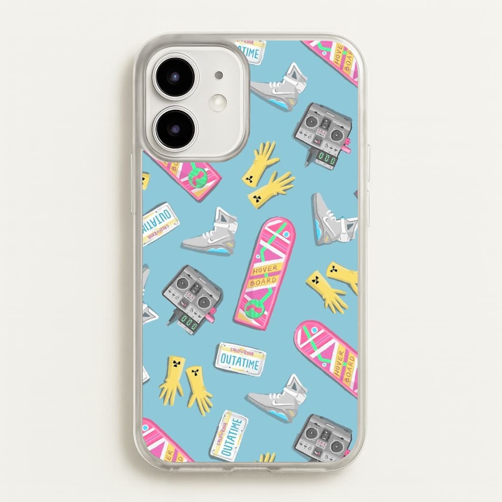 BTTF Pattern - Phone Case for iPhone 12 Mini