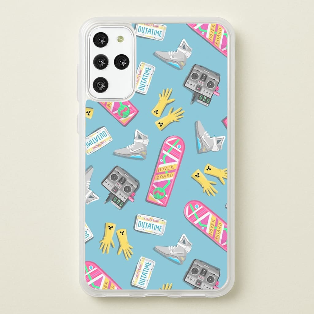 BTTF Pattern - Phone Case for Galaxy S20 Plus