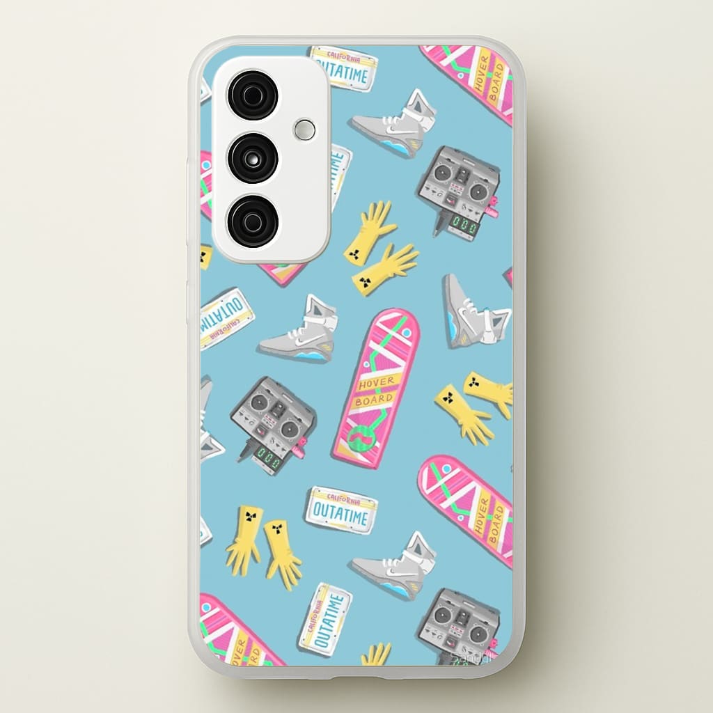 BTTF Pattern - Phone Case for Galaxy A35