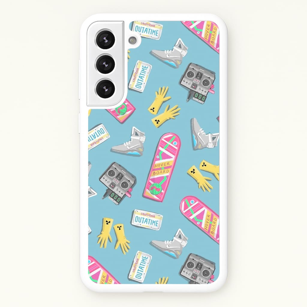 BTTF Pattern - Phone Case for Galaxy S22 Plus