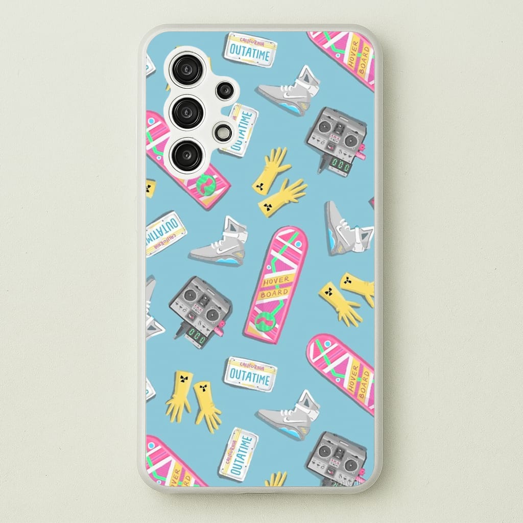 BTTF Pattern - Phone Case for Galaxy A13