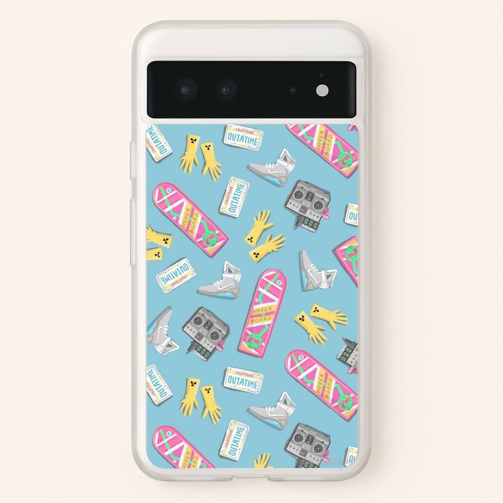 BTTF Pattern - Phone Case for Google Pixel 6