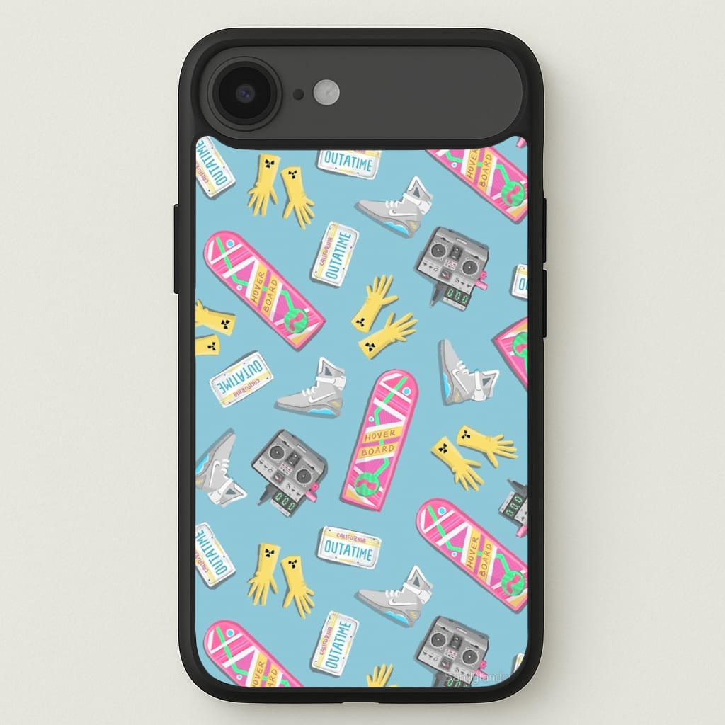 BTTF Pattern Phone Case for iPhone 17 Air