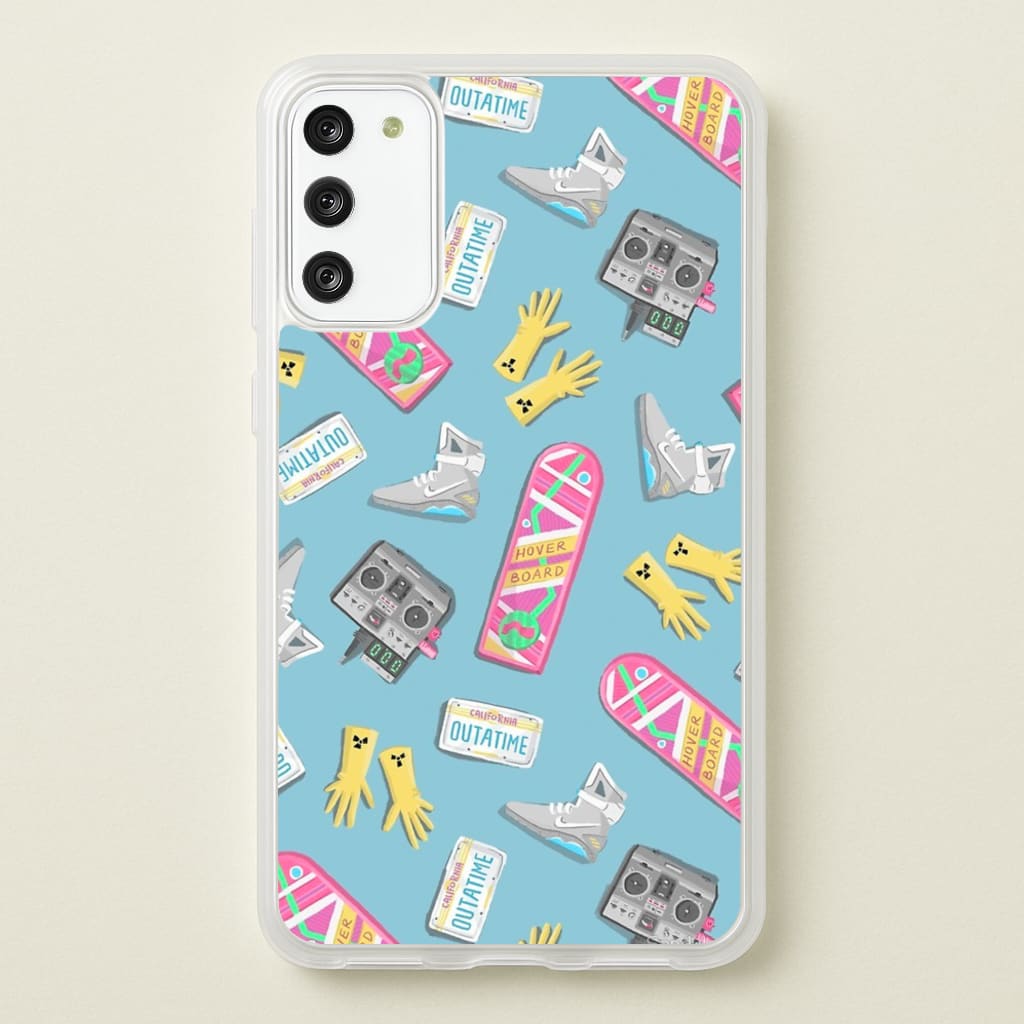 BTTF Pattern - Phone Case for Galaxy S20FE